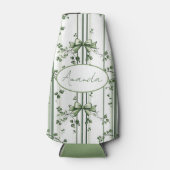 Rafraichisseur De Bouteilles Irish Clover‑Inspired Botanical Design  (Devant)