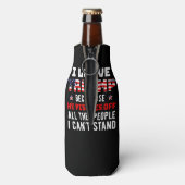 Rafraichisseur De Bouteilles J'Aime Trump Parce Qu'Il Empêche Les Gens Que Je P (Bouteille Dos)