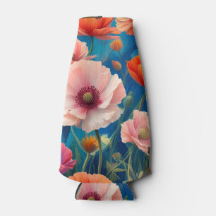 Rafraichisseur De Bouteilles Jardin de fleurs de pavot multicolores-47569