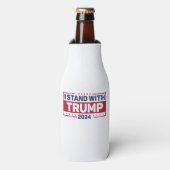 Rafraichisseur De Bouteilles Je Suis Avec Trump (Bottle Devant)