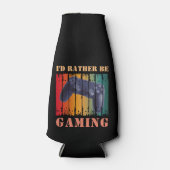 RAFRAICHISSEUR DE BOUTEILLES JE VOUDRAIS PLUTÔT JOUER (Devant)