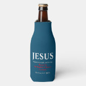 Rafraichisseur De Bouteilles Jésus Commença À Prêcher. Matthieu 4:17 (Bottle Devant)