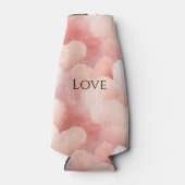 Rafraichisseur De Bouteilles Joli Coeur rose (Devant)