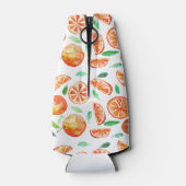 Rafraichisseur De Bouteilles Joli Monogramme Aquarelle Oranges Agrumes (Dos)