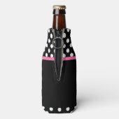 Rafraichisseur De Bouteilles Joli Nom de Ruban Rose (Bouteille Dos)
