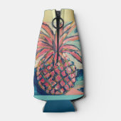 Rafraichisseur De Bouteilles Joli rose Or tendance Ananas (Dos)