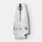 Rafraichisseur De Bouteilles Jolie Fête de Naissance Animaux Mignons de la Forê (Dos)