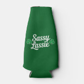 Rafraichisseur De Bouteilles Jour de la Saint Patrick Sassy Lassie Funny Irish (Devant)
