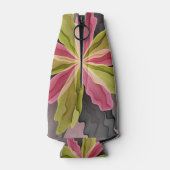 Rafraichisseur De Bouteilles Joy, Vert rose Anthracite Imaginaire Fleur Fractal (Dos)