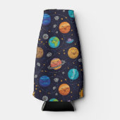 Rafraichisseur De Bouteilles Joyeuses planètes cosy (Devant)