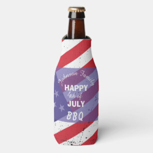 Rafraichisseur De Bouteilles Joyeux 4 juillet BBQ familial patriotique