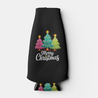 Rafraichisseur De Bouteilles Joyeux Noël Amusant Conception d'Arbre de Noël Col