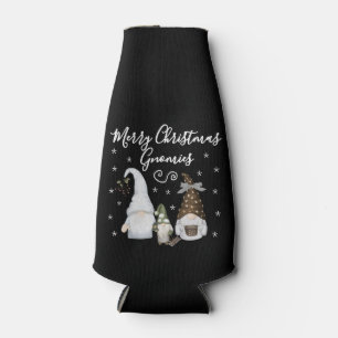 Rafraichisseur De Bouteilles Joyeux Noël avec des Gnomes Mignons