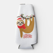 Rafraichisseur De Bouteilles Joyeux Noël Sloth | Vacances (Devant)
