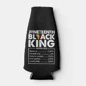 Rafraichisseur De Bouteilles Junetten Black King Faits nutritionnels Melanin (Devant)