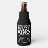 Rafraichisseur De Bouteilles Junetten Black King Faits nutritionnels Melanin (Bottle Devant)