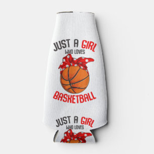 Rafraichisseur De Bouteilles Juste une fille qui aime la fille de basket-ball