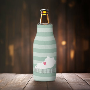 Rafraichisseur De Bouteilles Kentucky Map Accueil Amour de l'état avec le coeu