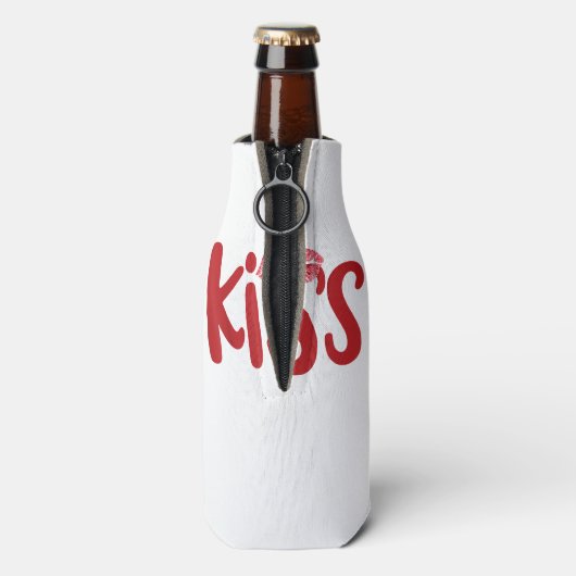 Rafraichisseur De Bouteilles Kiss Marry Kill Girls Group Trio KISS Costume Roug (Bouteille Dos)