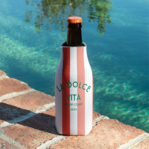 Rafraichisseur De Bouteilles La Dolce Vita Côte Amalfi Cabana Stripe