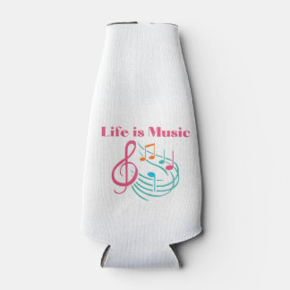 Rafraichisseur De Bouteilles La vie, c'est la musique