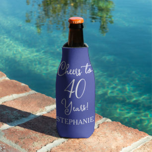 Rafraichisseur De Bouteilles Lavender encourage à 40 ans 40e anniversaire