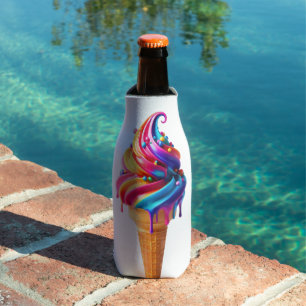 Rafraichisseur De Bouteilles Le cône de glace classique de SlipperyJoe's vibran