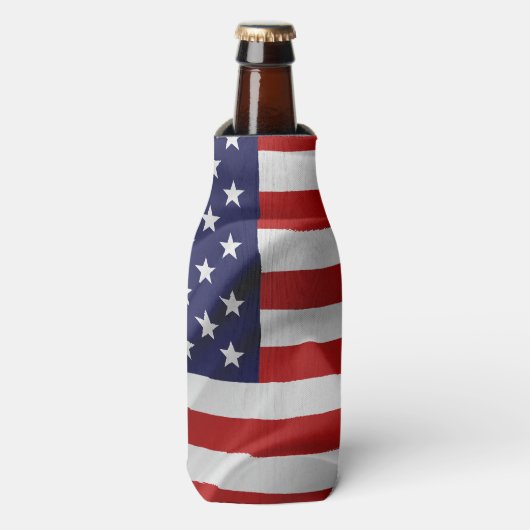 Rafraichisseur De Bouteilles Le drapeau des États-Unis d'Amérique (Bottle Devant)