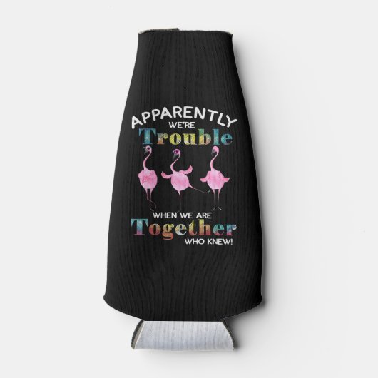 Rafraichisseur De Bouteilles Le Flamant rose Était Apparemment Difficile \ (Devant)