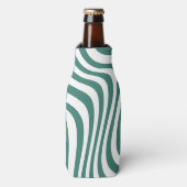 Rafraichisseur De Bouteilles Leggings motifs verts et blancs (Bottle Devant)