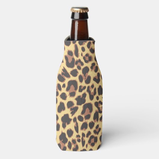 Rafraichisseur De Bouteilles Leopard Print Animal Skin Patterns (Bottle Devant)
