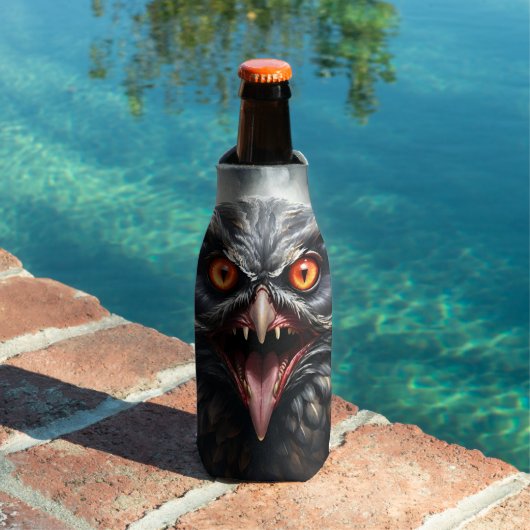 Rafraichisseur De Bouteilles "Les ailes cauchemardesques : La Chouette des vamp (Piscine in situ)