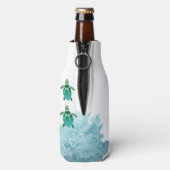 Rafraichisseur De Bouteilles les tortues appellent et je dois aller à l'aquarel (Bouteille Dos)