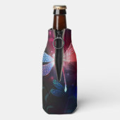 Rafraichisseur De Bouteilles libellule rouge brillante (Bouteille Dos)