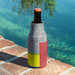 Rafraichisseur De Bouteilles Lignes Abstraites et rectangles