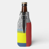 Rafraichisseur De Bouteilles Lignes Abstraites et rectangles (Bouteille Dos)