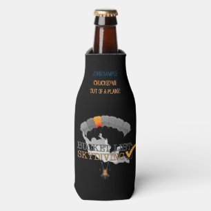 Rafraichisseur De Bouteilles Liste de seau : Parachutisme (personnalisable)