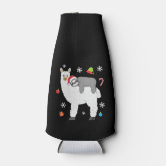 Rafraichisseur De Bouteilles Llama Gift | Llama Together Monkey Funny