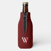 Rafraichisseur De Bouteilles Logo de bière personnalisé (nom et initiales) (Bouteille Dos)