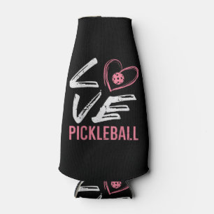 Rafraichisseur De Bouteilles Love Pickleball Coeur Pickle Ball Femmes Filles En