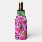 Rafraichisseur De Bouteilles Lys orientaux Stargazer (Bottle Devant)