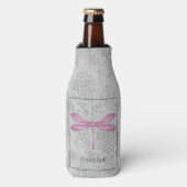 Rafraichisseur De Bouteilles Magenta Dragonfly Damas (Bottle Devant)