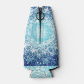 Rafraichisseur De Bouteilles Mandala bleu (Dos)