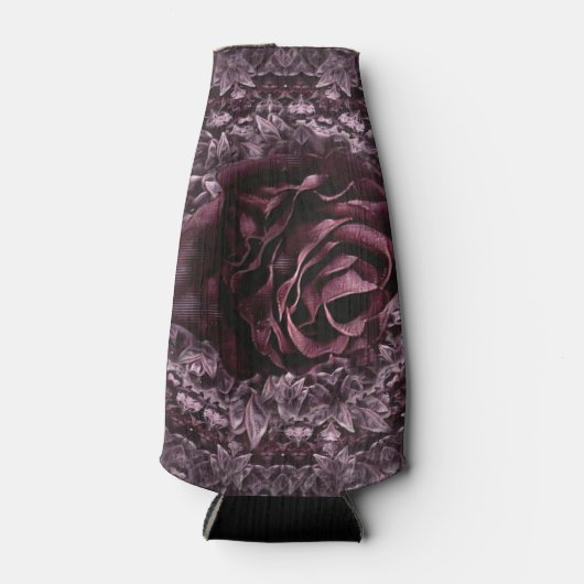 Rafraichisseur De Bouteilles Mandala de rose (Devant)