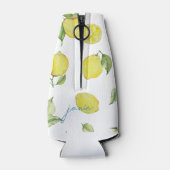 Rafraichisseur De Bouteilles Mariée d'Assortiment Moderne | Citrons (Dos)