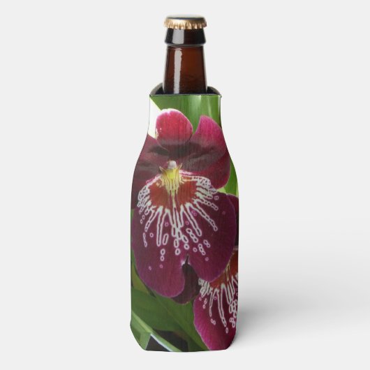 Rafraichisseur De Bouteilles Maroon Orchids II (Bottle Devant)