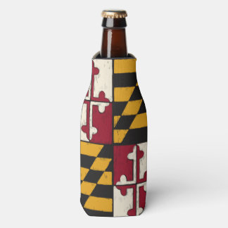 Rafraichisseur De Bouteilles Maryland State Flag Cold Insulated Bottle Holder  