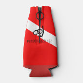 Rafraichisseur De Bouteilles Masque de plongée avec drapeau (Dos)