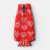 Rafraichisseur De Bouteilles Mazes de la Saint Valentin blanche (Dos)