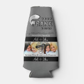 Rafraichisseur De Bouteilles Meilleure Soeur, Monogramme Personnalisé : Thème n (Devant)